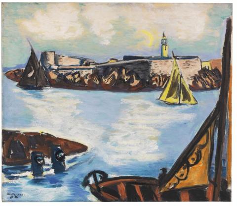 MAX BECKMANN Château d'If, 1936.