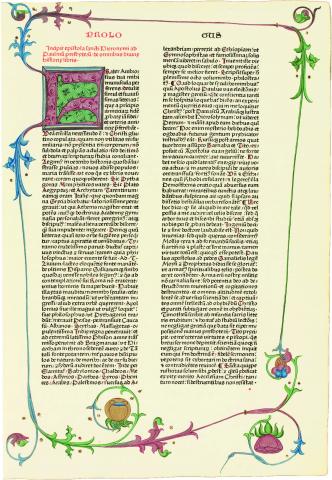 Biblia latina. Nürnberg, Sensenschmid und Frisner