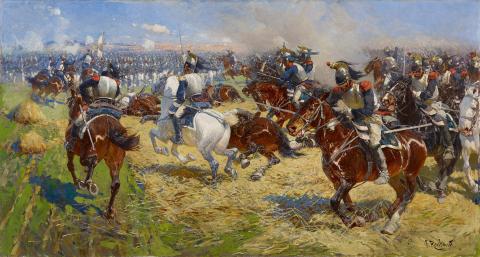 Franz Roubaud (1856 - 1928) Schlacht bei Polozk