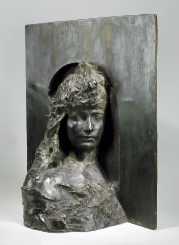 Rodin, Auguste (1840 Paris - 1917 Meudon) La France (Erste Version, Kopf nach rechts gedreht, auch "Saint-Georges" genannt).
