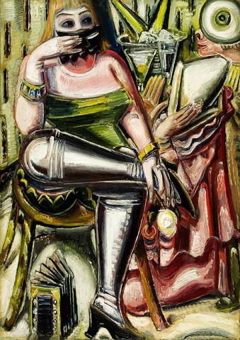 Columbine und Pierrot. 1933
